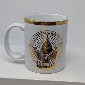 OFFICIAL 1997 UNITED STATES  PRESIDENTIAL INAUGURAL MUG BILL CLINTON AL GORE USA